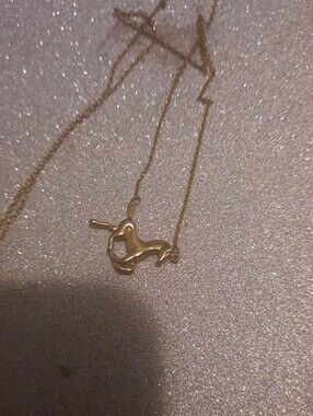 Gold Horse Pendant Necklace - Elegant Women’s Jewelry